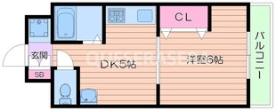 コーポ菜々草の物件間取画像